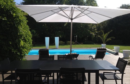 Larmor-Baden Villa | Bamboo Villa with pool 50 m from the sea