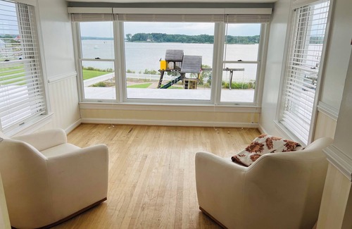 Reedville House | Bay Front home in Reedville with heated pool, playground, and game room