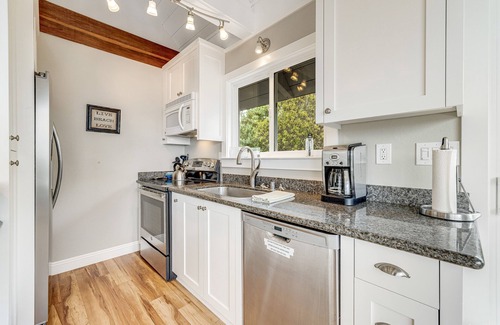 Bodega Bay House | Bay view home overlooking Bodega Harbor w/fireplaces, WiFi, & private W/D