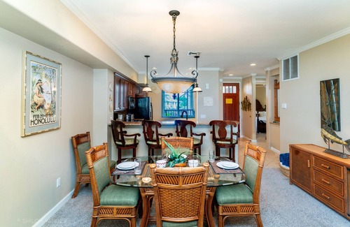 Waikoloa Condo | BBQ Grill on the lanai. Waikoloa Beach Villas G22