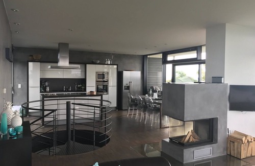 Pelzerhaken Apartment | Beach and sea in the Kailua Loft "Waterfront"
