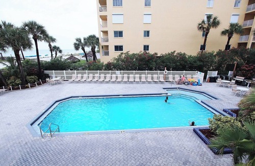 Indian Shores Condo | Beach Palms Condominium 109- Fabulous Gulf views from all rooms!