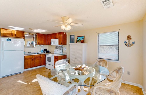 Indian Pass House | Beachfront dune cottage with deck & view of St Vincent Island
