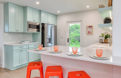 Crescent Beach House | Beachfront Paradise, New Pool and Hot Tub, Private Boardwalk, Six King Suites, $300 in Free Tickets!