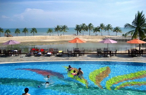 Taman Mewah Apartment | Beachfront Seaview Paradise Lagoon Apartment Port Dickson PD