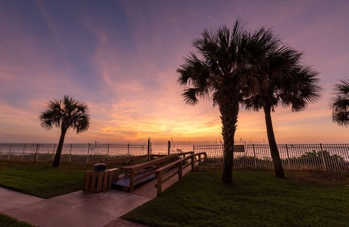 Indian Harbour Beach Condo | Beachfront Vacation Rental, Beautiful Views from the 5th story balcony.