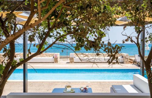 Rapaniana Villa | Beachfront villa Turquoise with private pool, BBQ and ping pong table