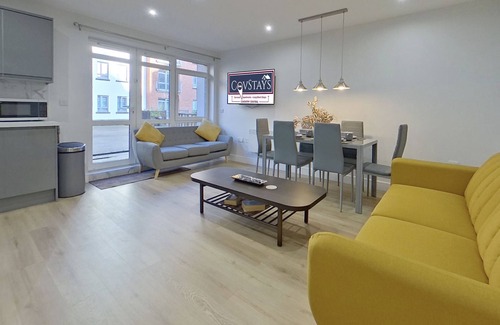Coventry City Centre Apartment | Beauchamp House, 2-bed apartment Covstays