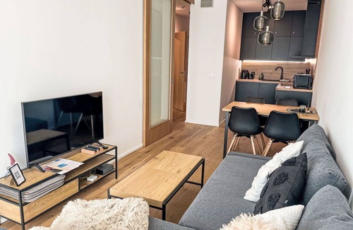 Janske Lazne Apartment | Beautiful apartment for 4 people with WIFI, TV, terrace, panoramic view and parking