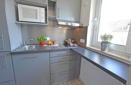 Bad Kreuznach Apartment | Beautiful 2-room apartment in the spa area - balcony, TV, WLAN, spa area