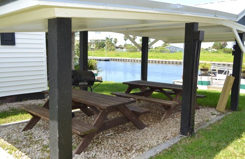 Keaton Beach House | Beautiful 4 bedroom, 3 bath house on the main canal at Keaton Beach Florida.