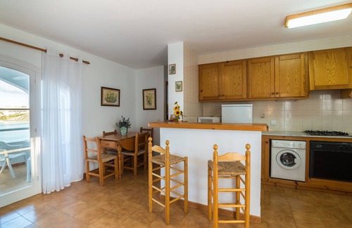 Arenal d'en Castell Apartment | Beautiful Apartment with Wi-Fi, Pool, Terrace and Sea View