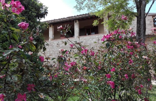Colle di Val d'Elsa Villa | Beautiful apartment in villa with WIFI, pool, TV, patio and panoramic view, close to San Gimignano
