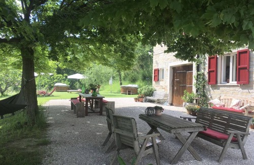 Montelparo Apartment | Beautiful agriturismo with stunning view of vineyards and mountains. Sesto.