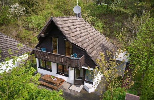 Feriendorf Frankenau House | Beautiful apartment in villa for 4 people with A/C, WIFI, TV and terrace