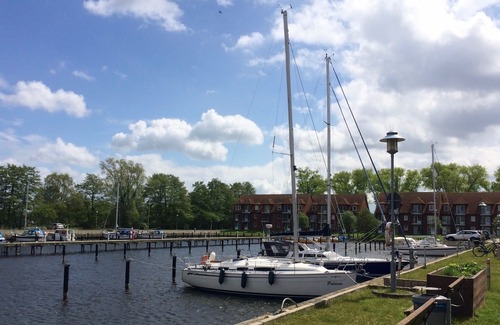 Ueckermuende Apartment | Beautiful apartment on the Baltic Sea overlooking marina