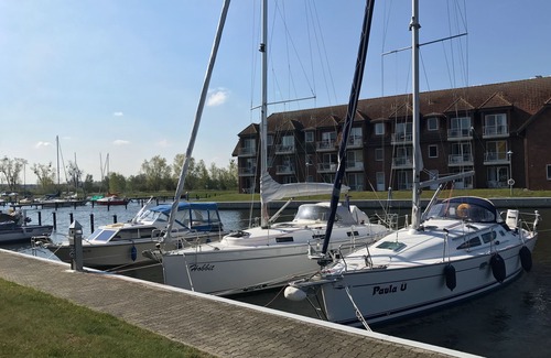 Ueckermuende Apartment | Beautiful apartment on the Baltic Sea overlooking marina