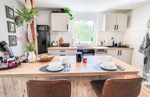 Bernburg Apartment | Beautiful apartment for 3 guests with WIFI, TV and terrace