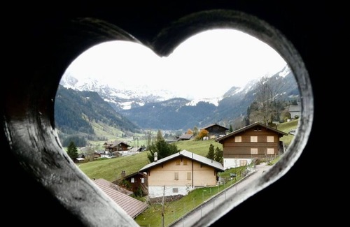 Lenk Apartment | Beautiful apartment for 6 guests with TV, balcony and pets allowed