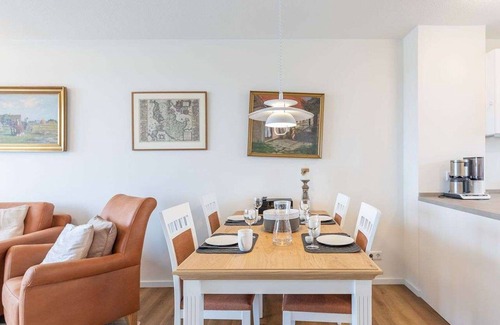 Nordstrand Apartment | Beautiful apartment for 4 people with WIFI, TV, balcony and pets allowed
