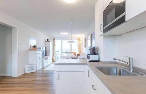 Nordstrand Apartment | Beautiful apartment for 4 people with WIFI, TV, balcony and pets allowed