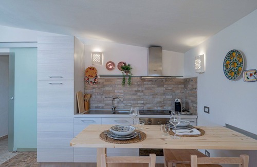 Eden Beach Villa | Beautiful apartment in villa for 3 guests with WIFI, pool, A/C, TV and patio