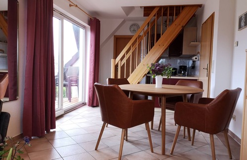 Lauterbach Apartment | Beautiful apartment with 2 bedrooms, balcony and garden near the harbor