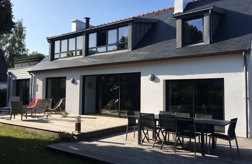 Fouesnant House | Beautiful architect's house 400 meters from the beach and the coastal path