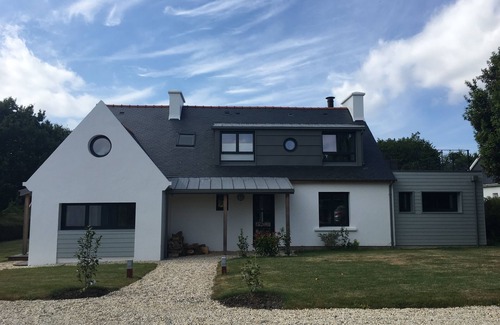 Fouesnant House | Beautiful architect's house 400 meters from the beach and the coastal path