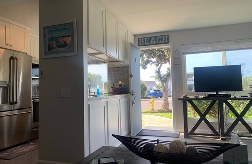 Carpinteria Condo | Beautiful Condo Steps to the Beach! Ocean View! First Floor Unit 1