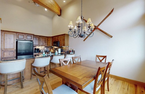 Big Sky Condo | Beautiful condo with mountain views, fireplace, hot-tub, WiFi, and grill