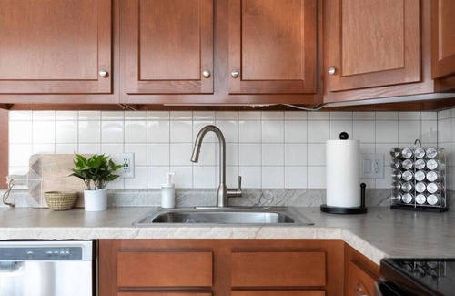 Champaign Apartment | Beautiful corner view loft in downtown Champaign.