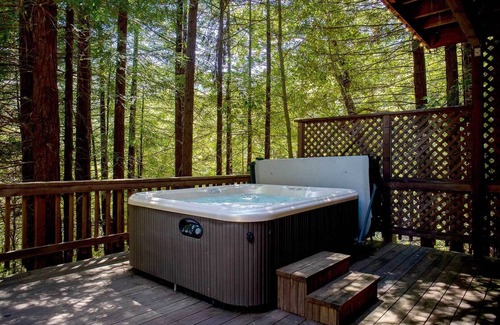 Cazadero House | Beautiful Forest Hideaway - Hot Tub, Trees, Views and Privacy