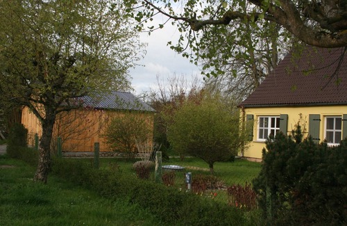 Usedom House | beautiful garden with village idyll on the lagoon
