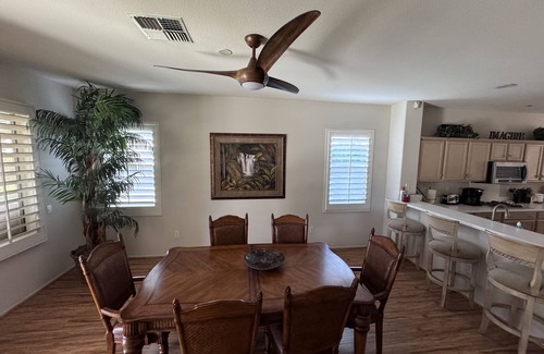 Desert Palms House | Beautiful Gated, 3 bed 2 bath! Golf 45 holes, Tennis, Pickleball & more!