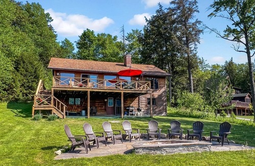 Old Forge House | Beautiful Home on 4th Lake with Gorgeous Lake Views & Private Dock