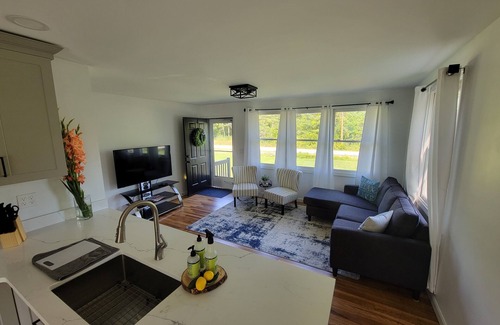 Raymond House | Beautiful home with 150ft sandy beach and private boat launch on Big Sebago!