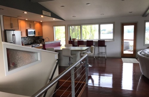 Rockford House | Beautiful home with stunning lake views from every room.