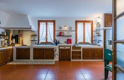 Tavarnelle Val di Pesa House | Beautiful private villa with hot tub, WIFI, A/C, private pool, TV, patio and panoramic view