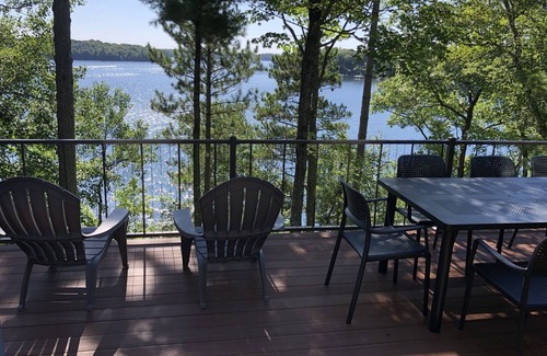 Lake Tomahawk House | Beautiful Large Home on Lake Tomahawk!