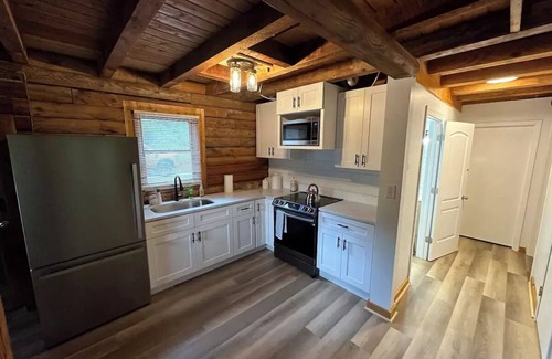 Black Mountain Cabin | Beautiful log cabin with awesome game roomn