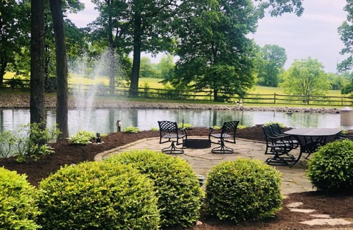 Dundee Cabin | Beautiful Log Cabin nestled in the woods of Amish Country. Relax in our hot tub!
