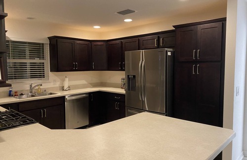 Leesburg House | Beautiful New 3/2 with 4-Seat Golf Cart & Fire Table ~ Close to Sawgrass Grove!