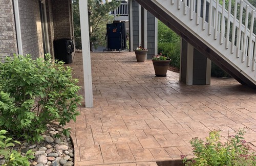 Aurora Apartment | Beautiful, new and spacious walk out basement