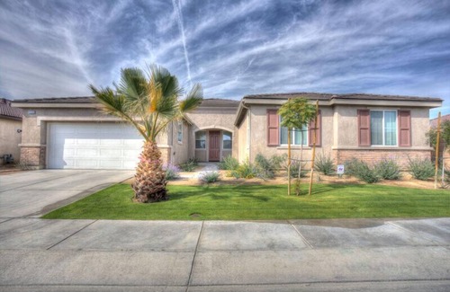 Indio House | Beautiful New Private, 4 Bedroom Home With 40 Foot Salt Water Pool