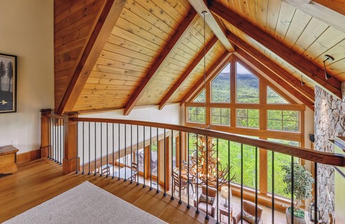 Waterville Valley House | Beautiful, New Mountain Home with Hot Tub and Breathtaking Mountain Views