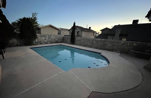 Biggs Field House | Beautiful pool and excellent location!