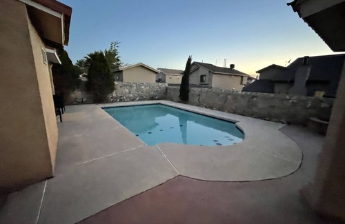 Biggs Field House | Beautiful pool and excellent location!