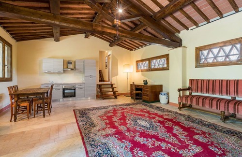 San Gimignano Villa | Beautiful private villa for 25 guests with WIFI, private pool, A/C, TV and panoramic view