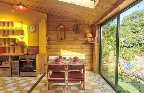 Plerin House | Beautiful private villa for 4 guests with WIFI, TV and patio